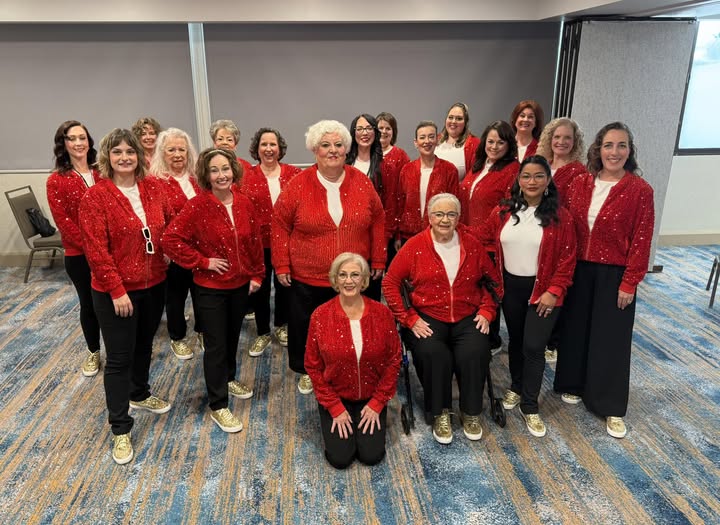 Vocal Connection at our retreat near South Mountain.